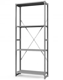 Стеллаж ТСУ 2200x1200x800 4 полки (300 кг, перф)