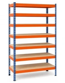 Стеллаж Профи-Т 3000x1240x500 7 полок (фанера усил., 450 кг на ярус)