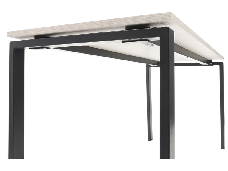 Стол NT 120x70 белое дерево/серый купить в Москве