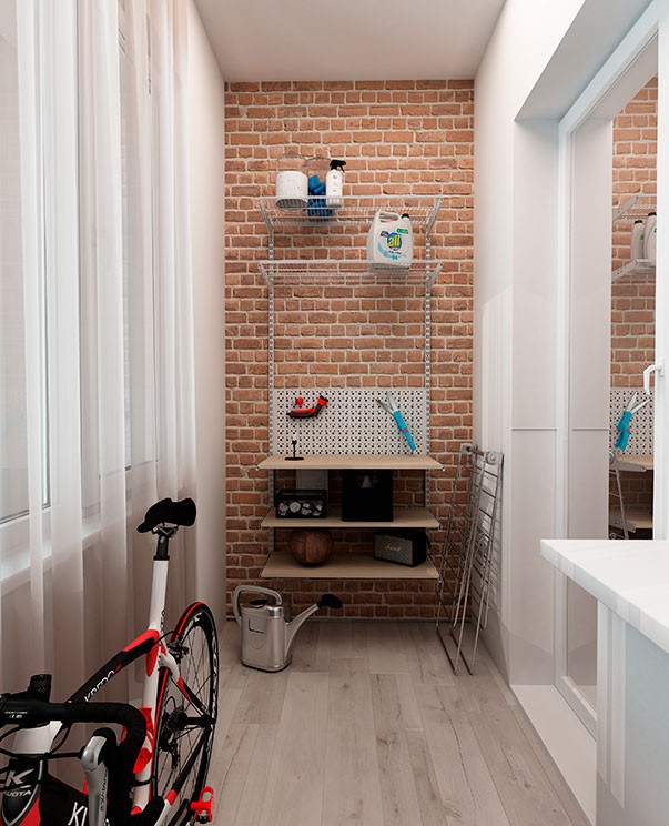 Гардеробная система Практик Home Балкон 3 купить в Москве