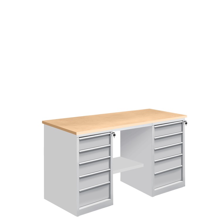 Верстак слесарный Gresson ВС-Т5Т5 ВС-1500Т5Т5 купить в Москве