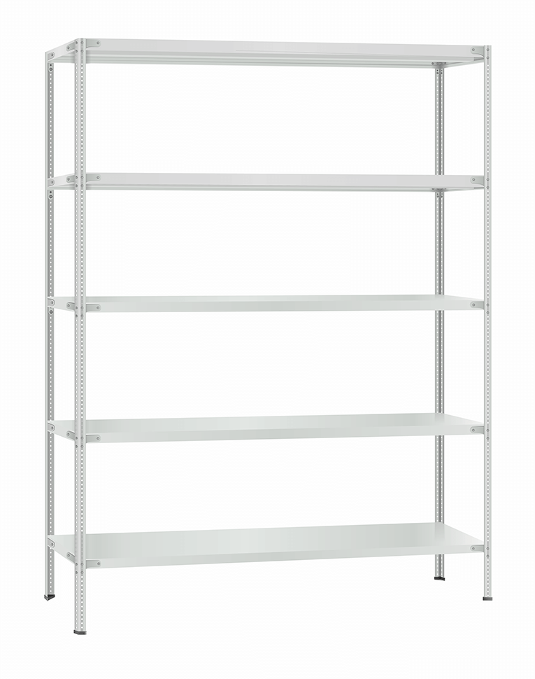 Стеллаж металлический Титан МС-900 1800x1000x300 5 полок купить в Москве