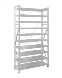 Стеллаж MS U 2500x700x400 10 полок (350 кг, металл)