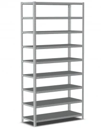 Стеллаж металлический Титан МС-500 1000х1000х600 9 полок