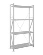 Стеллаж MS U 2500x1200x500 4 полки (400 кг, перф) Стеллаж MS U 2500x1200x500 4 полки (400 кг, перф)