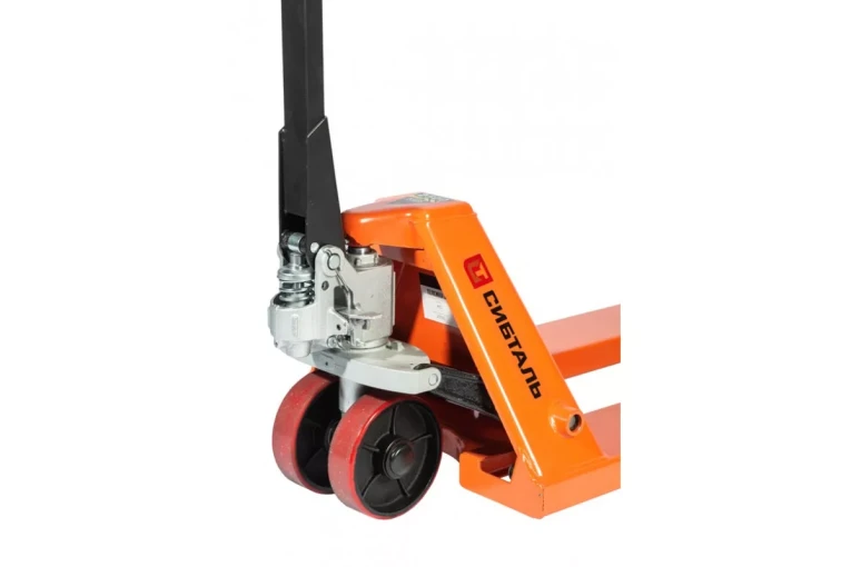 Гидравлическая тележка (рокла) ACR, 2,5 т, Вилы: 800 Х 550, СибТаль, полиуретановые колеса купить в Москве Гидравлическая тележка (рокла) ACR, 2,5 т, Вилы: 800 Х 550, СибТаль, полиуретановые колеса купить в Москве