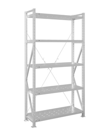 Стеллаж MS U 3000x700x500 5 полок (400 кг, перф) купить в Москве