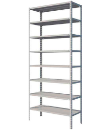 Стеллаж MS Standart 2000х1000х500 8 полок Стеллаж MS Standart 2000х1000х500 8 полок