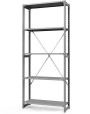 Стеллаж ТСУ 3500x1500x800 5 полок (150 кг, металл)