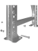 Стеллаж MS U 3000x1500x800 4 полки (250 кг, металл) купить в Москве